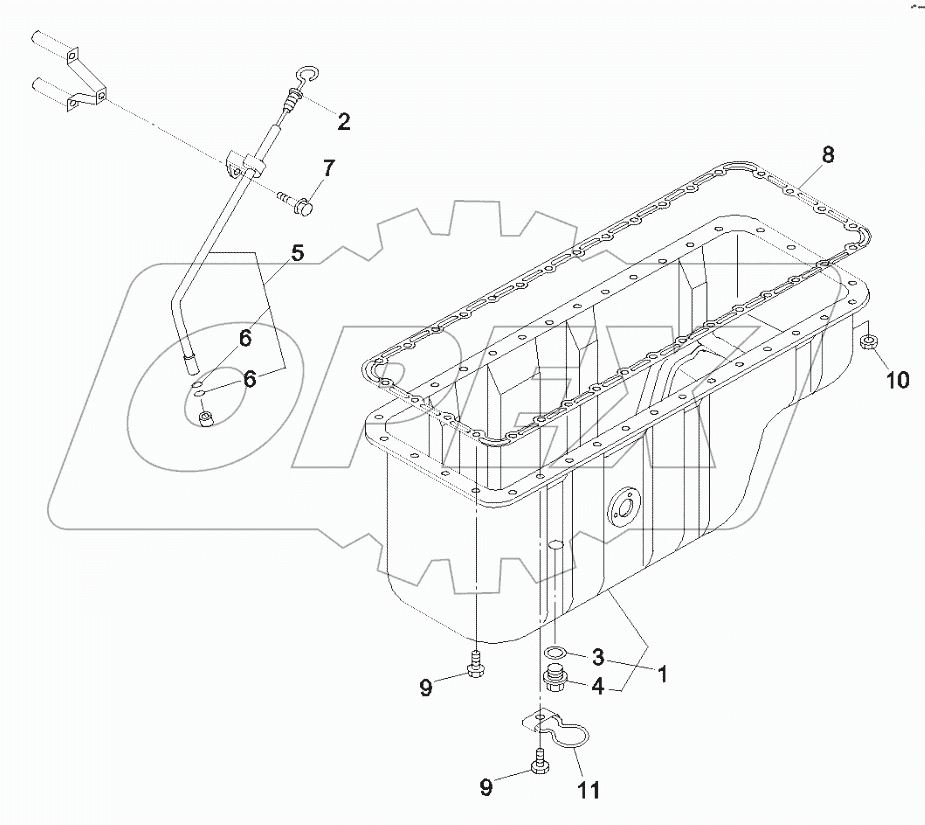  60046520 Oil Pan &	Lever Gauge (Engine)