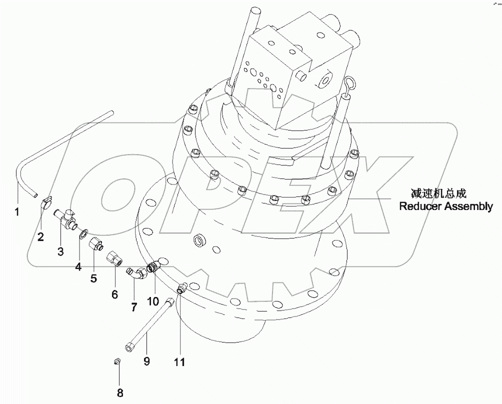  11454048 Pipeline, main, hydraulic