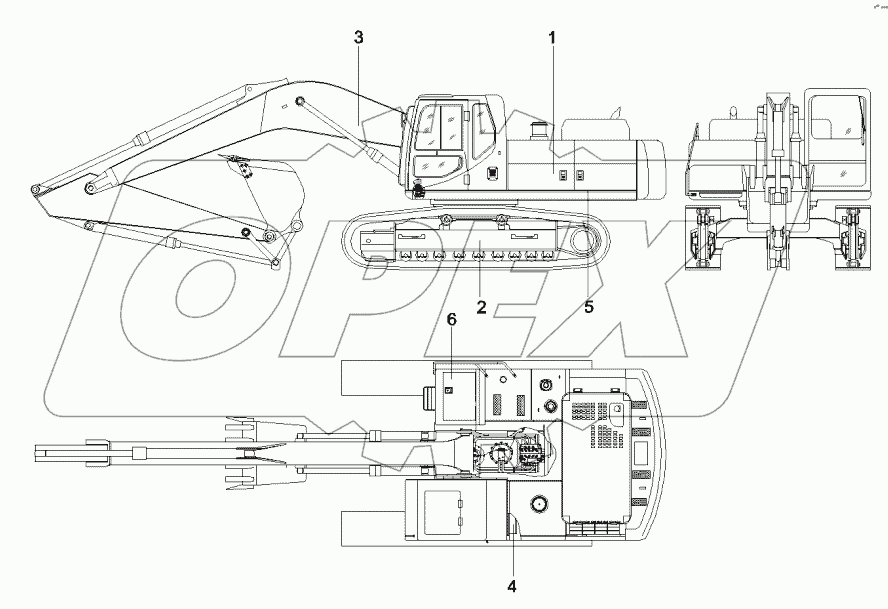  11850795 Hydraulic excavator SY365C8
