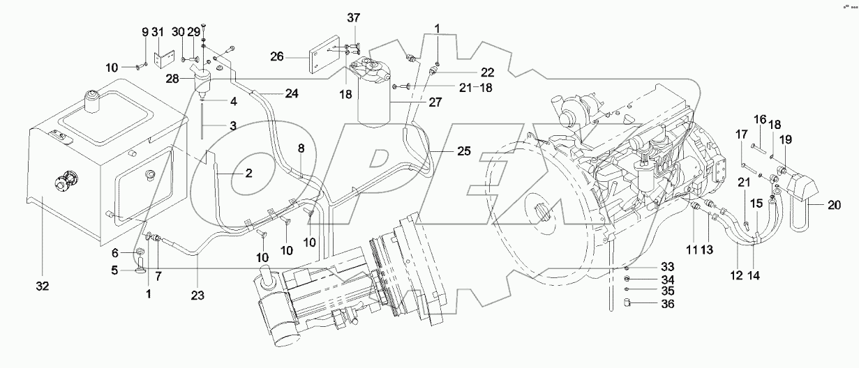  11859327 Fuel system