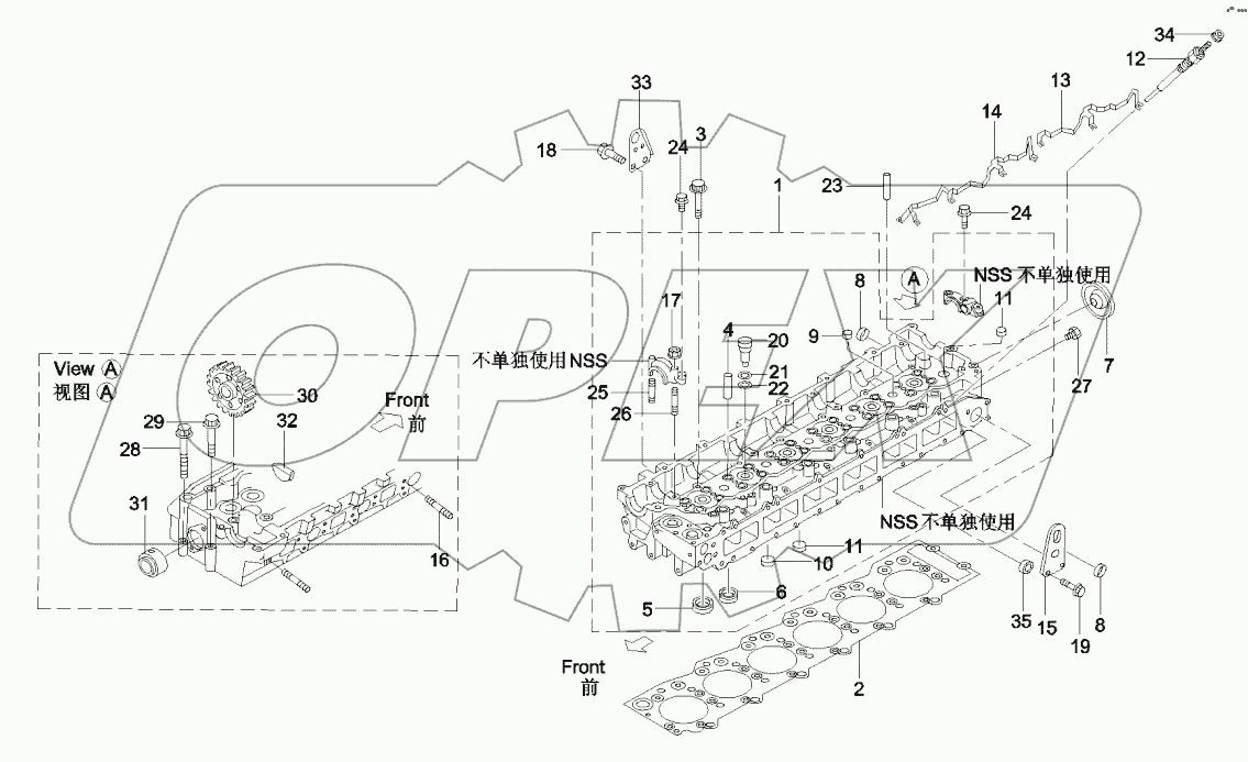  60046515 Cylinder head