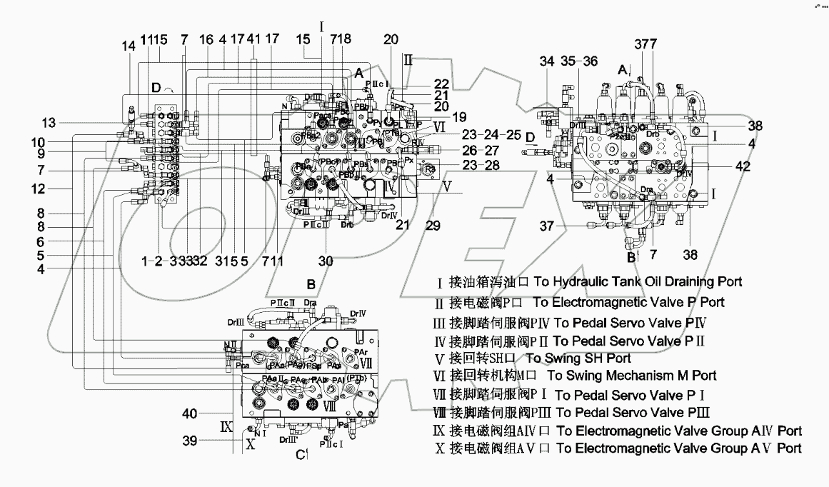  12410786 Main valve pipeline