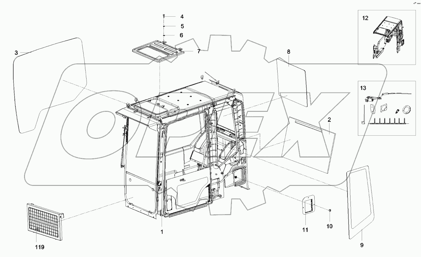  11944248 Body assembly