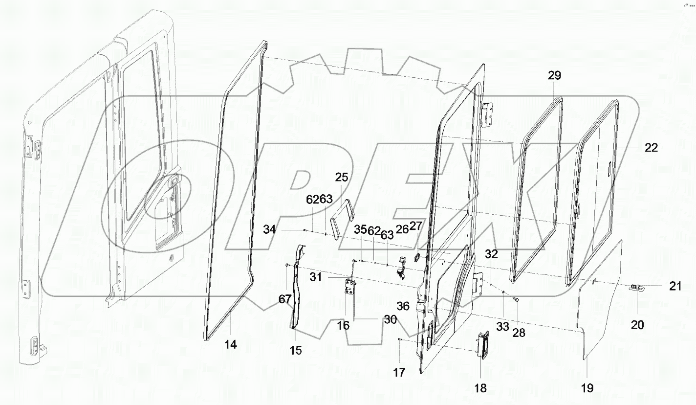  11944248 Body assembly