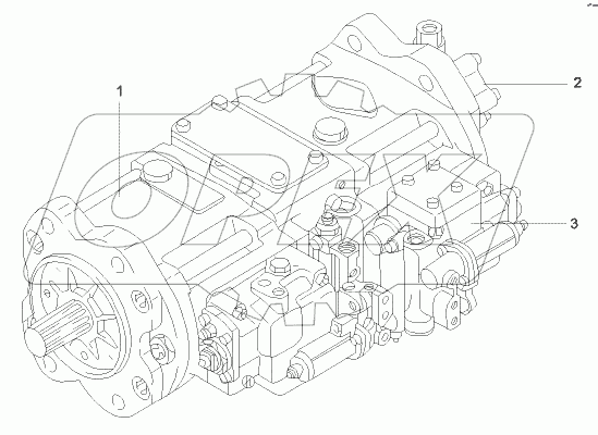  60100129 Pump, plunger