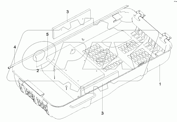  13052122 Engine hood GP