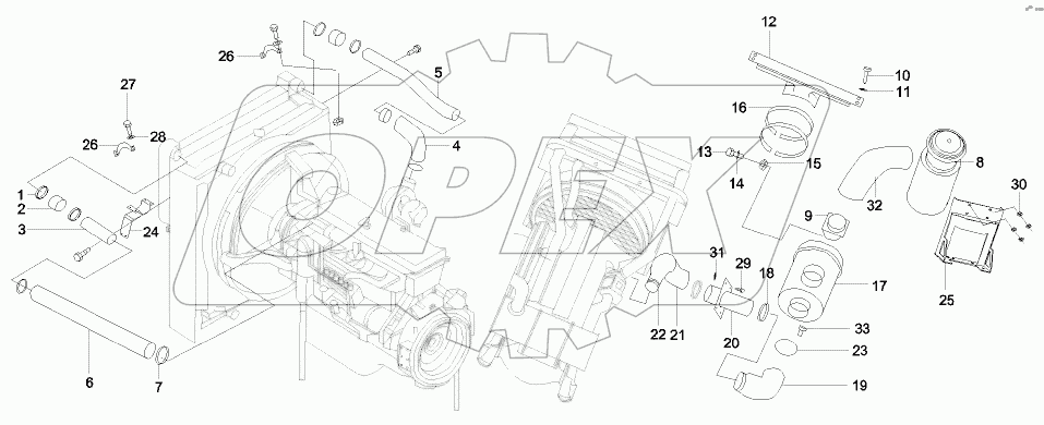  12786862 Air inlet system