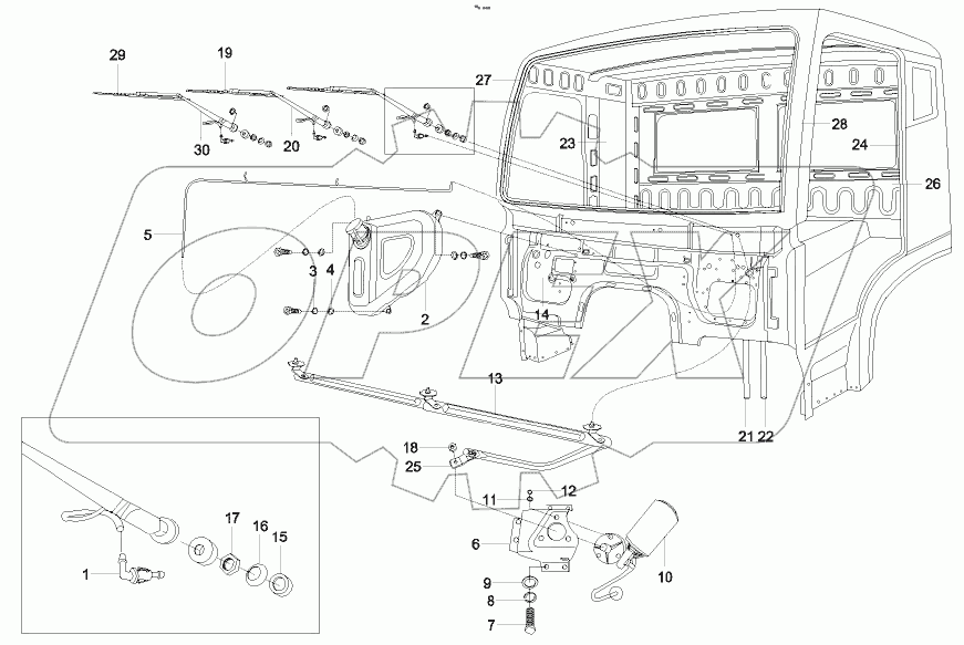 A229900008546 Cab assembly