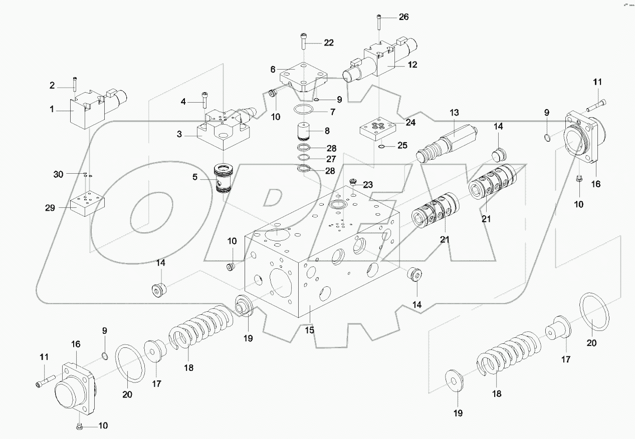  12635993 swing valve GP