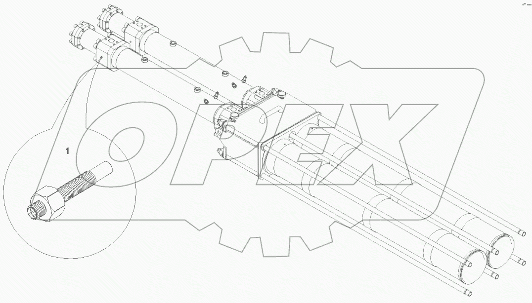  12670870 Proximity switch GP, oil cylinder