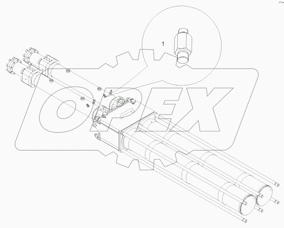  12592440 Proximity switch GP, oil cylinder