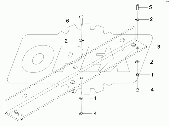  12211176 Hanger, oil pump