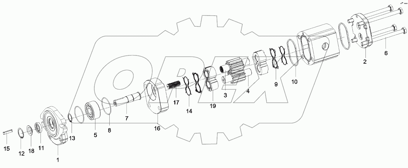  B220501000269 Motor, gear