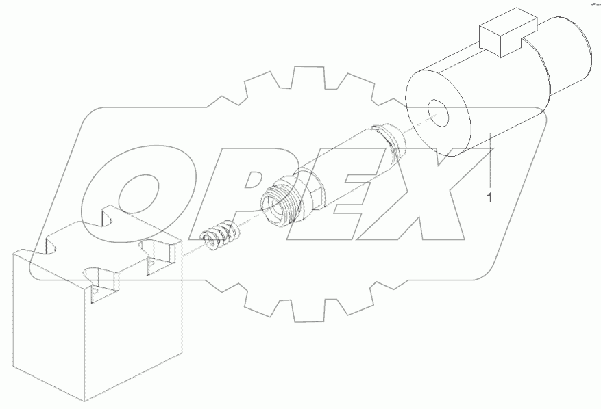  60059726 Valve, electromagnetic