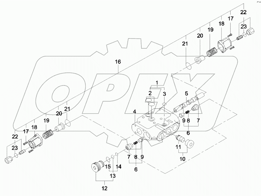  60086728 Plate GP, swing valve