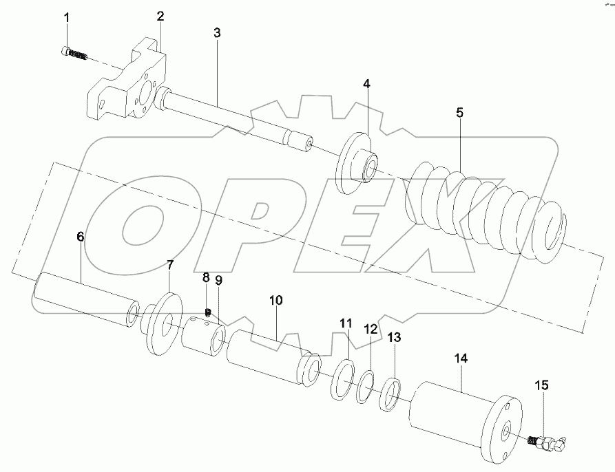  60011764 Idler tensioner AS