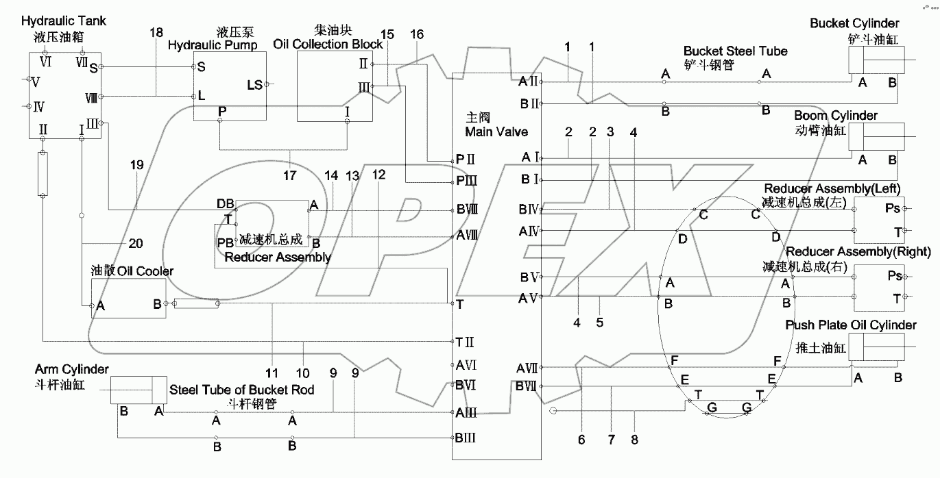  12112468 Pipeline, main, hydraulic