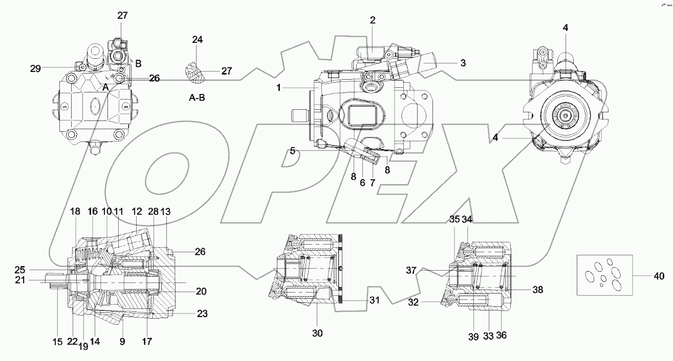  60118959 Pump, plunger