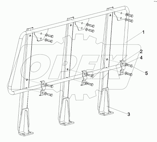  13748769 Right-hand guardrail II