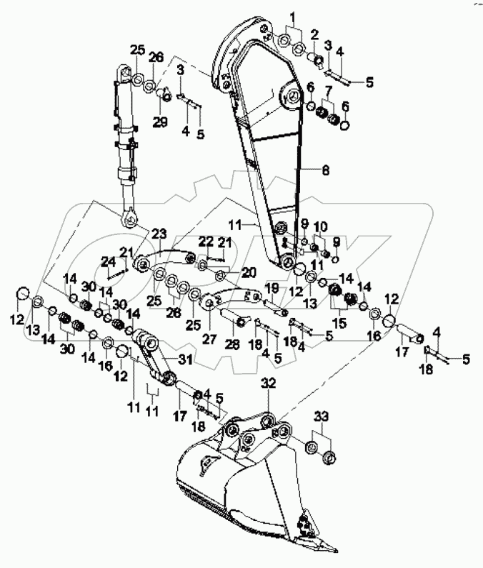  13757747 Work device assembly