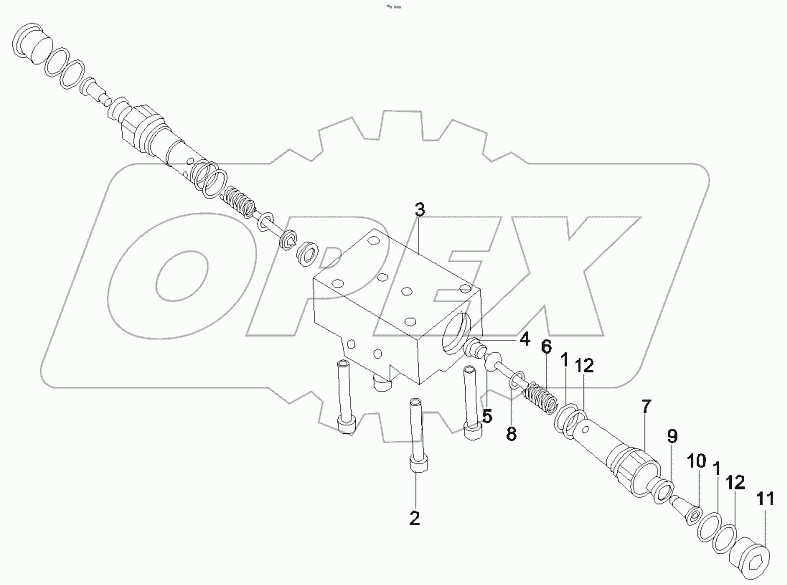  60192265 Motor AS, hydraulic
