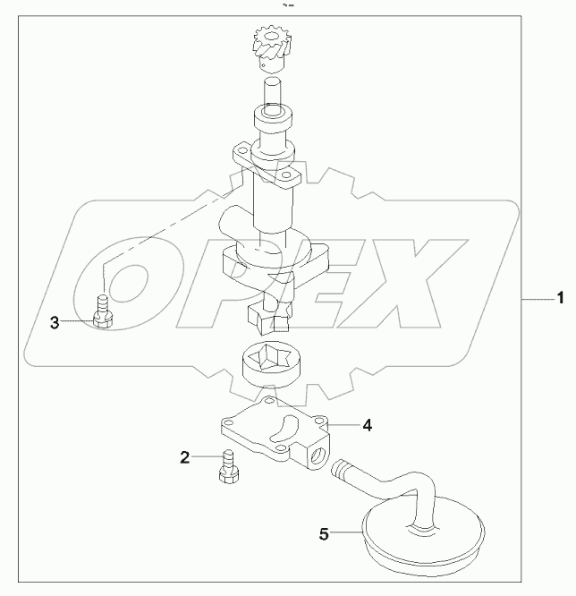  60029645 Pump, engine oil