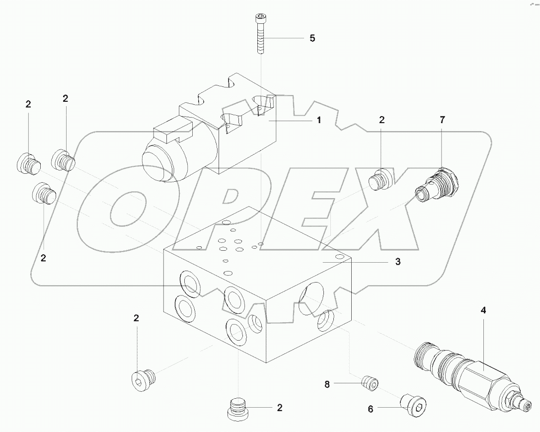  12552172 Atiswing valve group