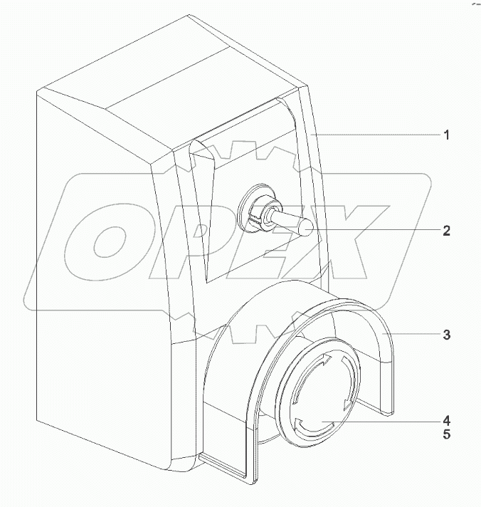  10510817 Box, operation, outrigger