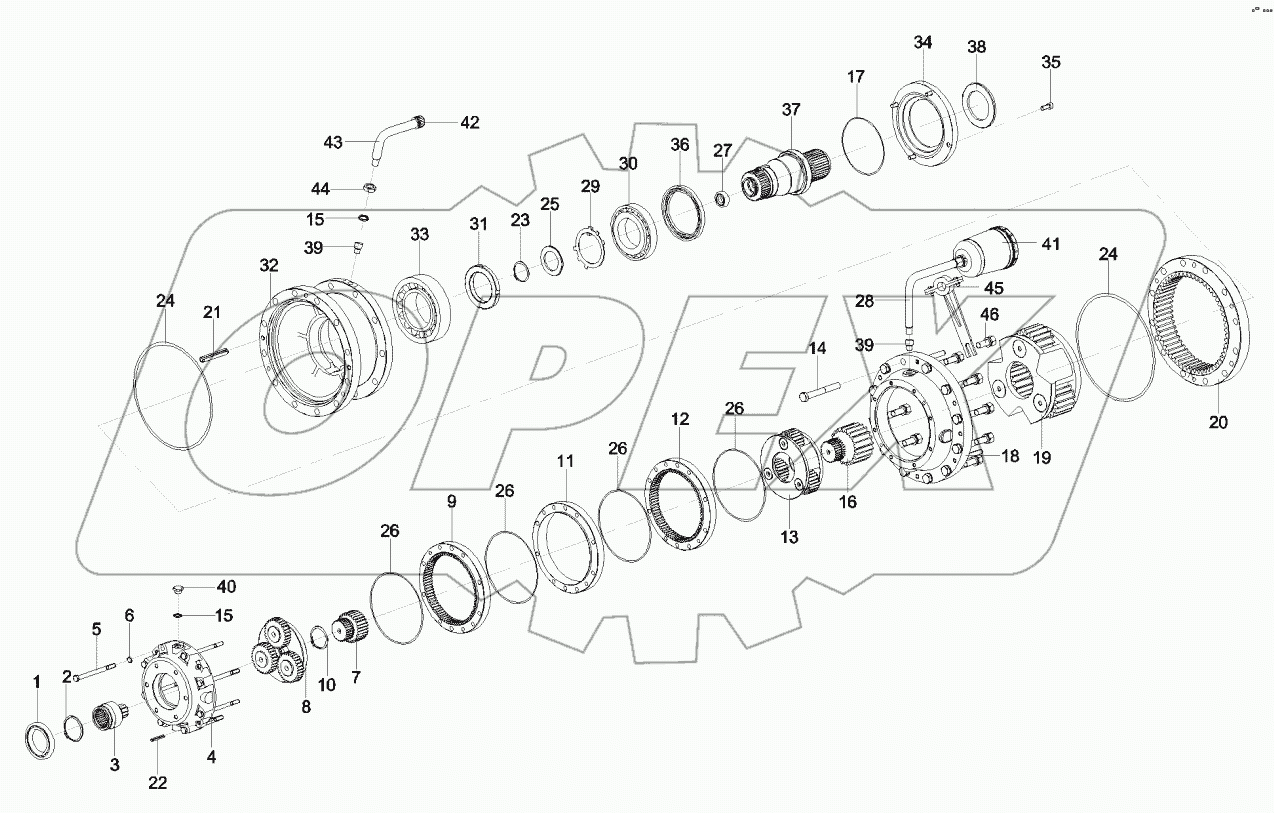  A810103000410 Reducer AS