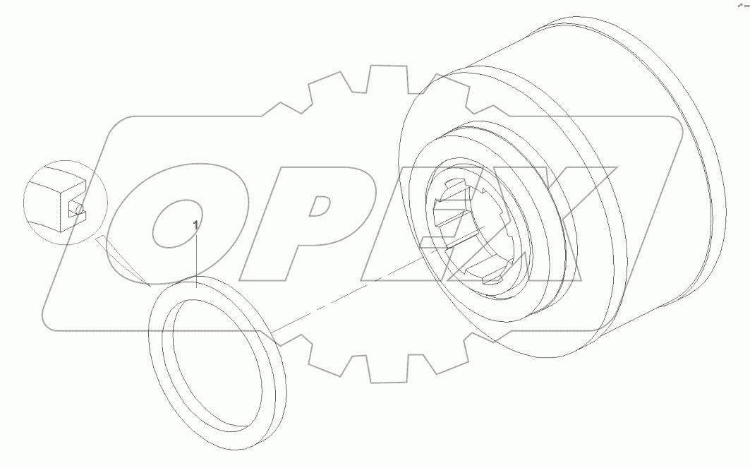  A220501000080 Motor, plunger