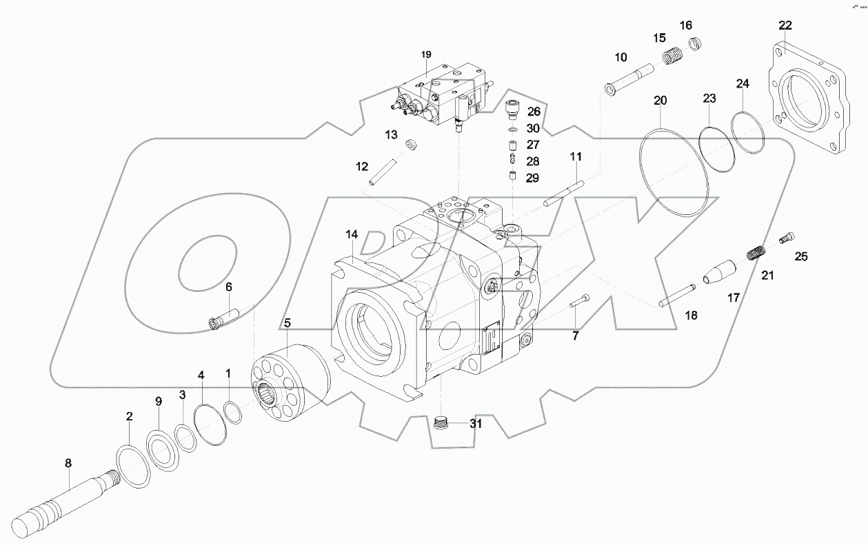  B220304000082 Pump, plunger