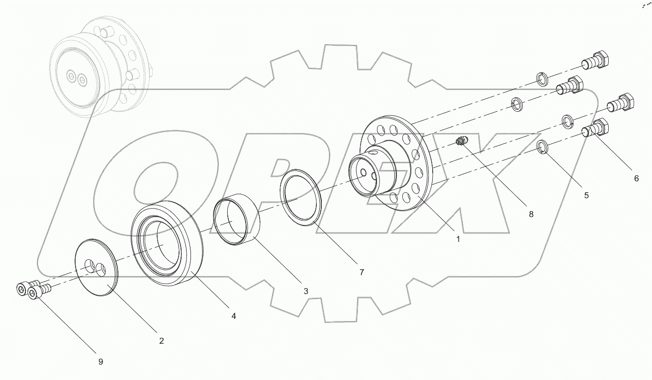  10917571 Contact Roller Components BCW37JZ.2.17