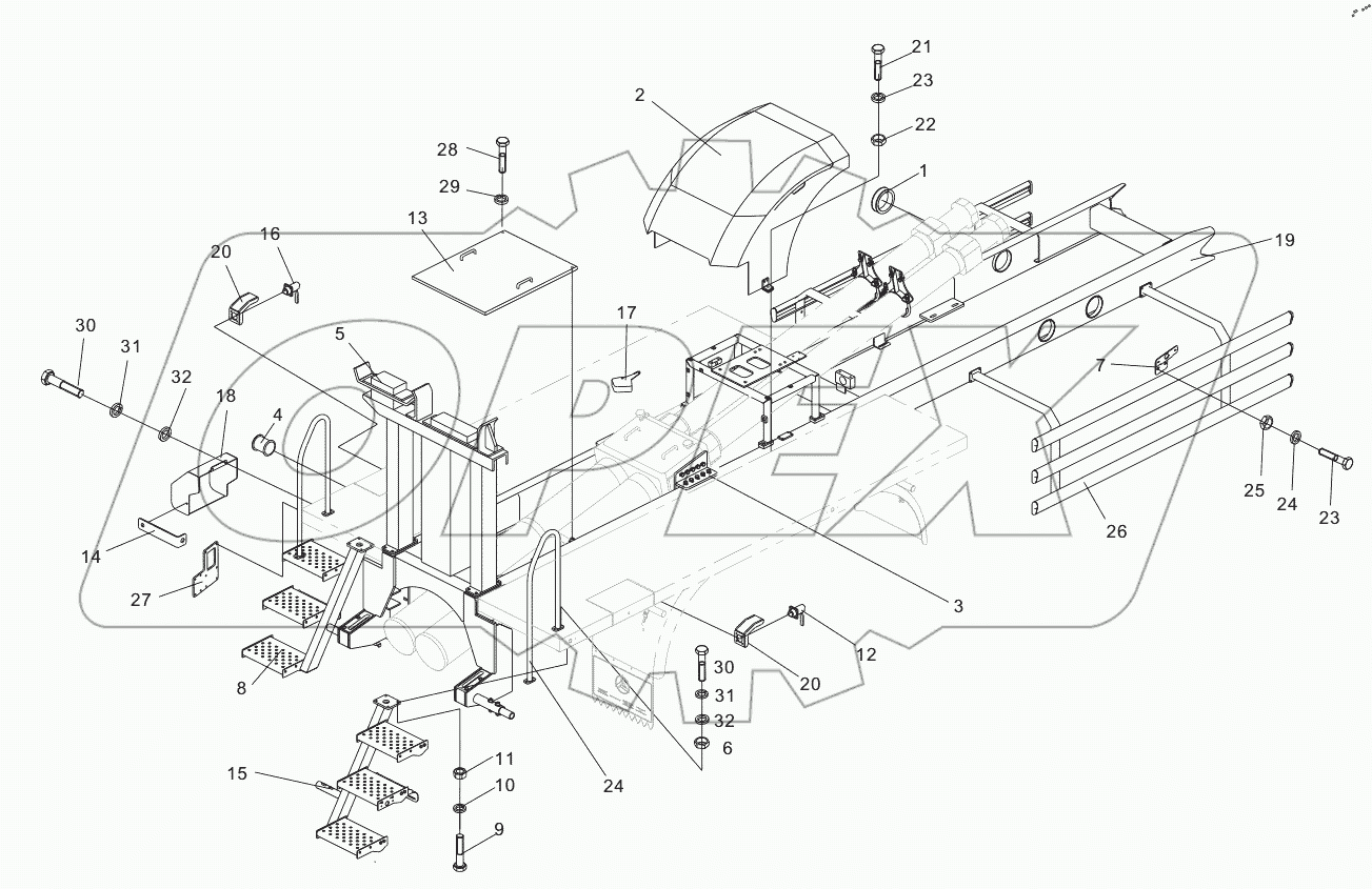  10684667 Body Understructure BCW37JZ.4