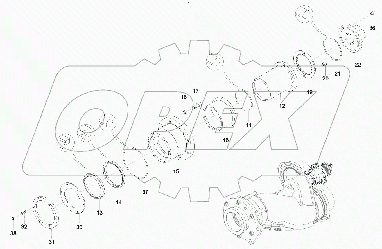  A810301032042 S valve assembly