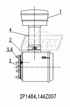 AIR CLEANER, GAGE AND DUST EJECTOR GP