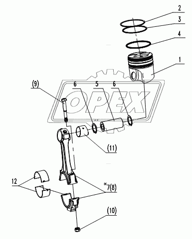 PISTON & GP-ROD