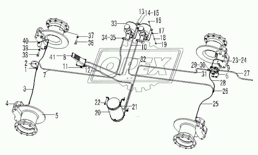 LG9330J1 Braking system