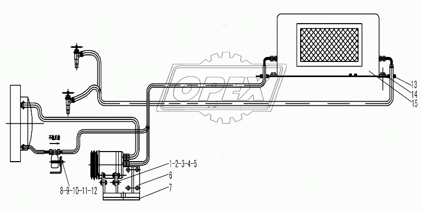 LG9330N1 Air conditioning system