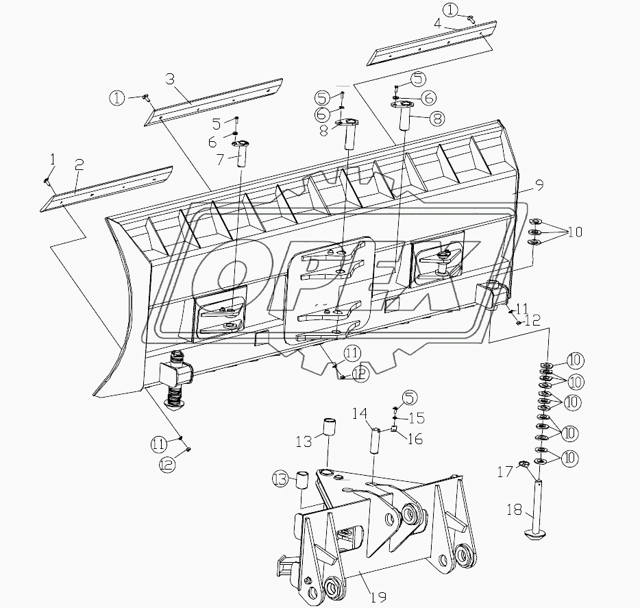 LG9330P5.1 Light snow removal device