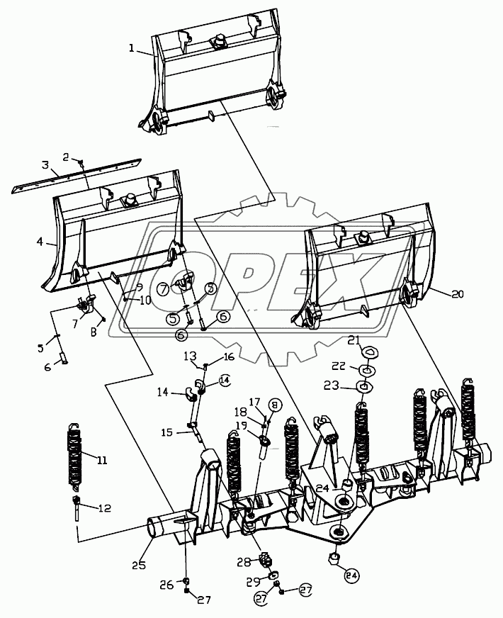 LG9330P6.1 Heavy snow removal device