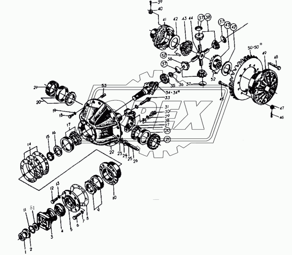 LG9330E3 Main drive assembly