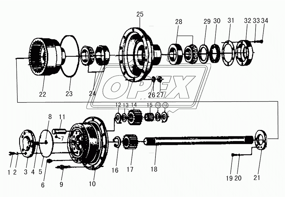 FINAL DRIVE ASSEMBLY