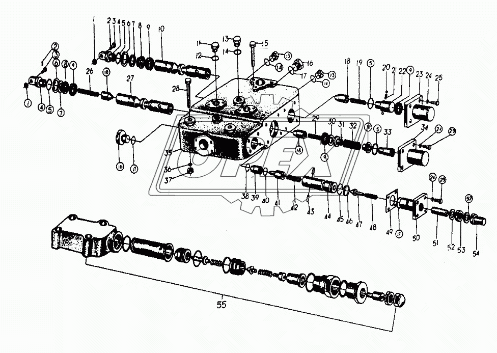 MULTI PLEDIRECTIONAL CONTROL VALVE