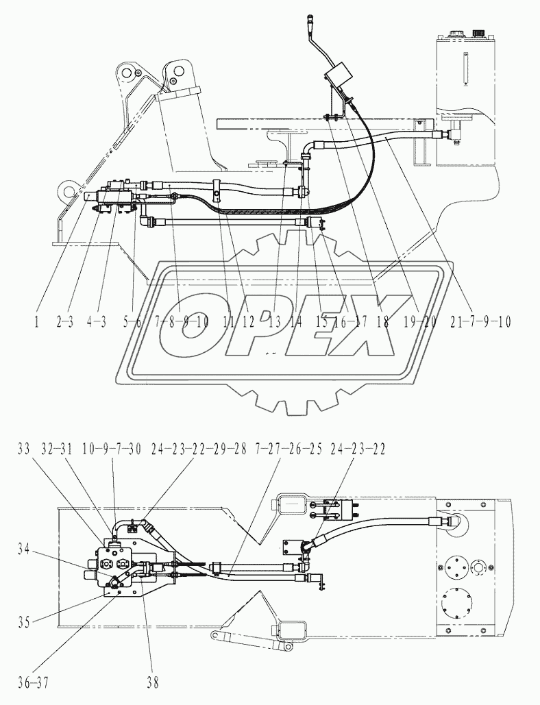 HYDRAULIC  CONTROL ASSENBLY