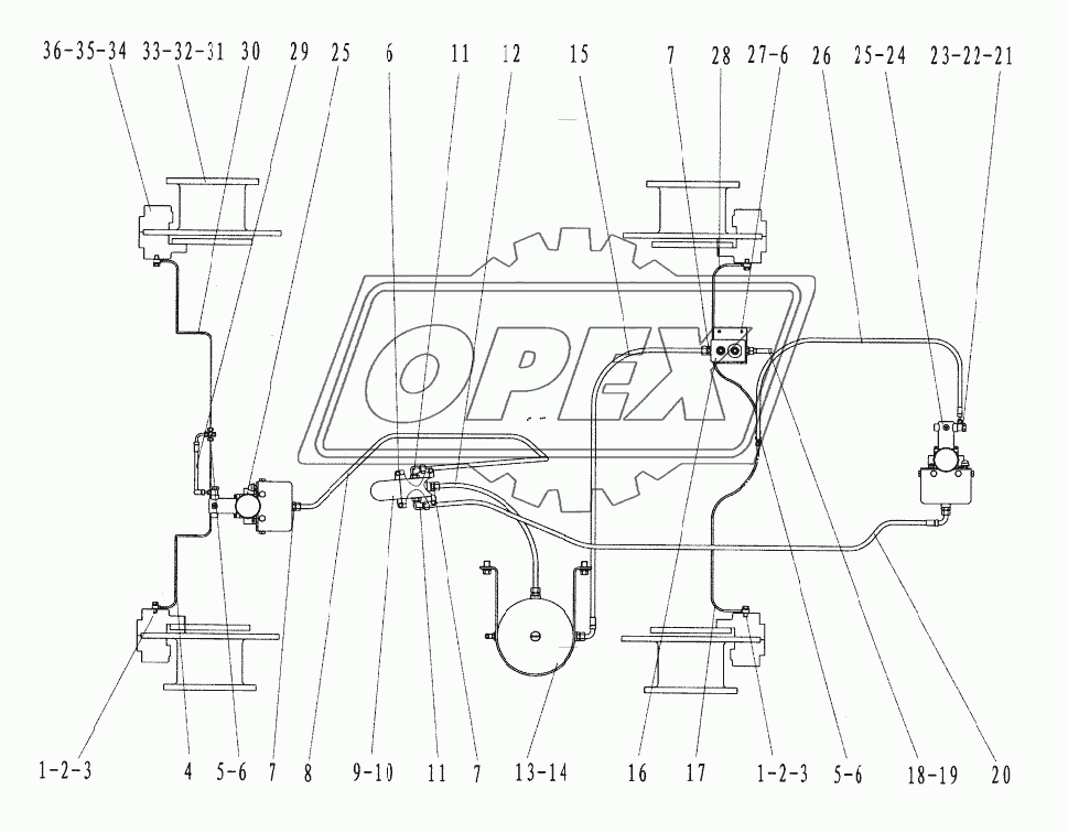 SERVICE BRAKE SYSTEM