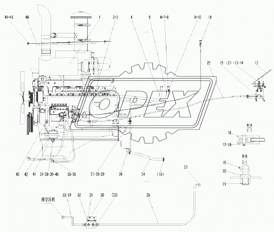 DIESEL ENGINE ASSY