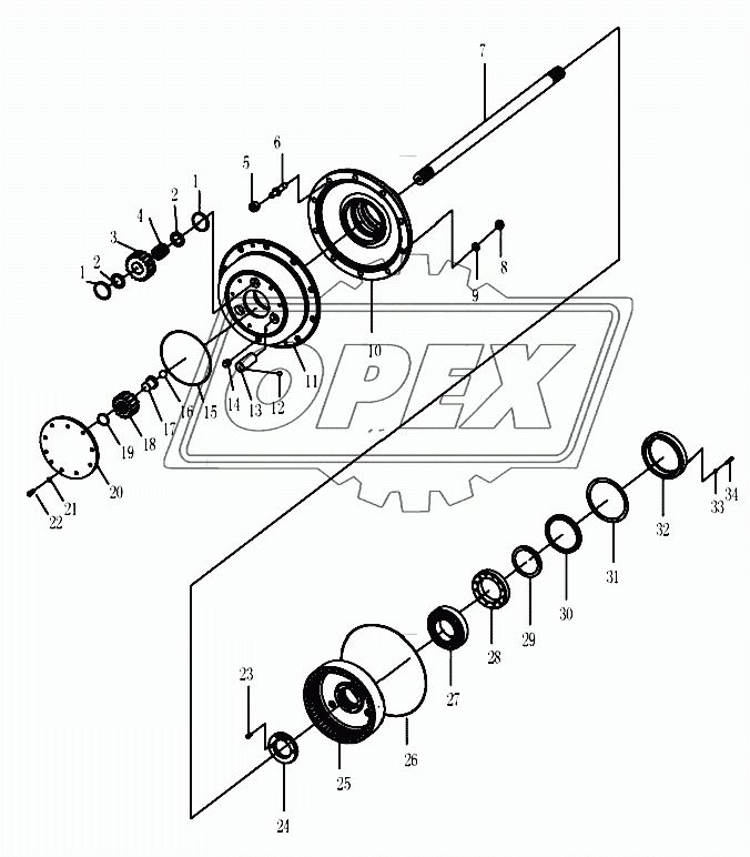 FINAL DRIVE ASSEMBLY