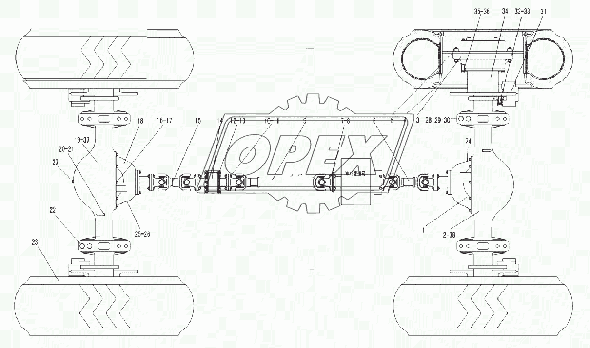 AXLE SYSTEM