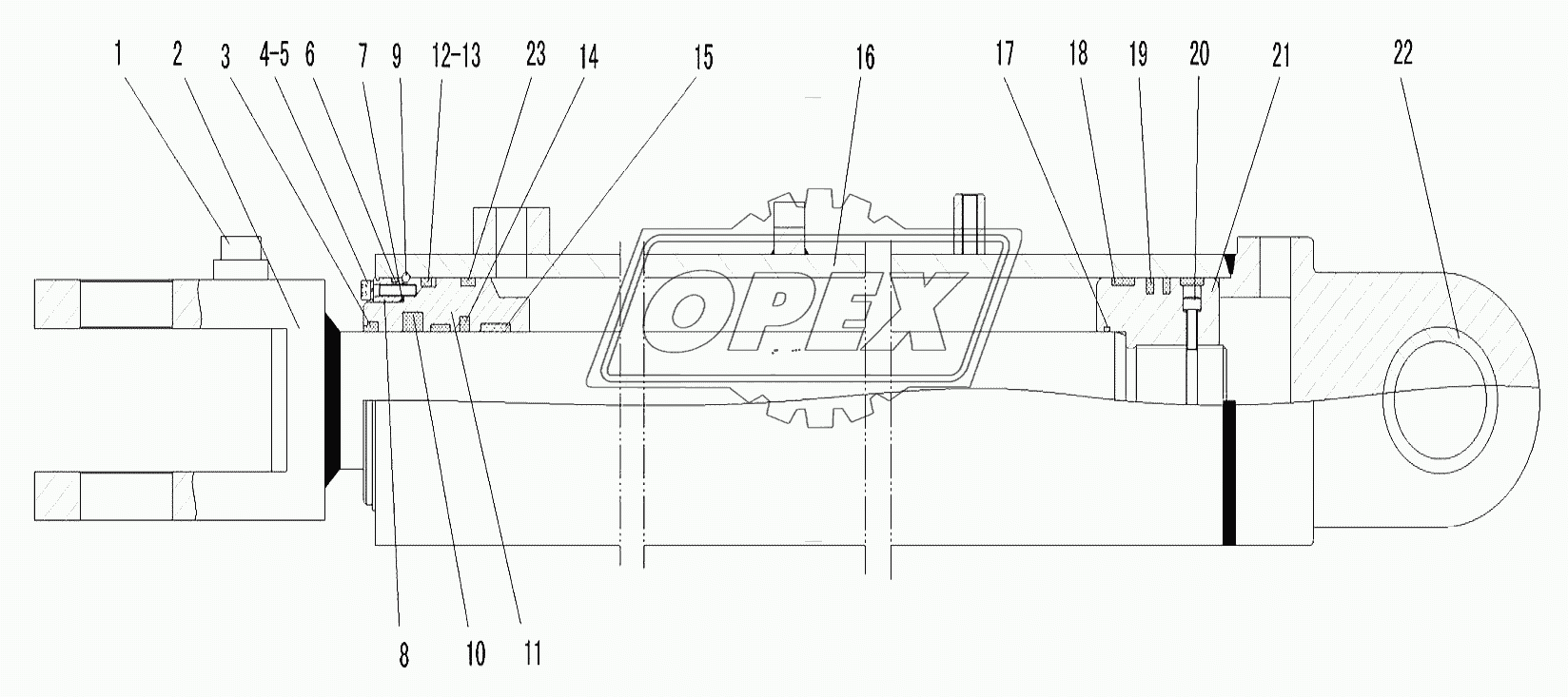 LIFT ARM CYLINDER