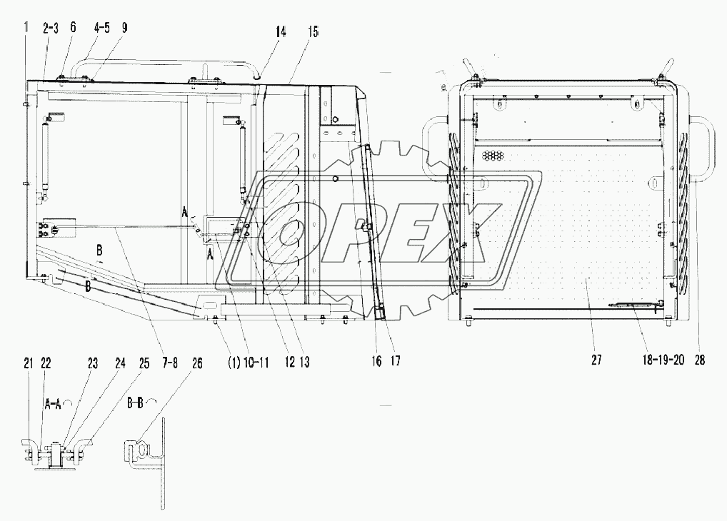 ENGINE HOOD ASSEMBLY